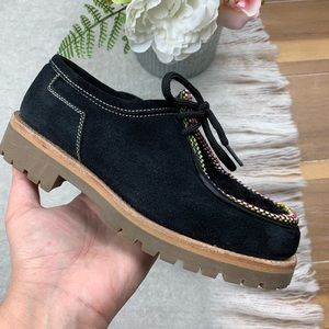 Penelope Chilvers//Icelandic Shearling Black Shoe